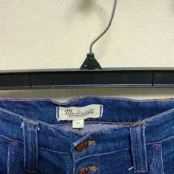 Madewell button down denim skirt - Picture 2 of 3